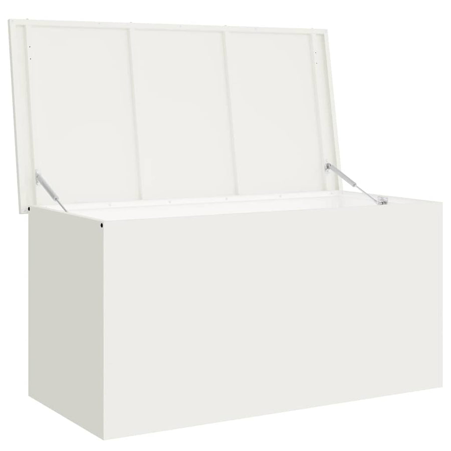 Buitenopslagdoos Wit 100 x 50.5 x 50 cm Koudgewalst staal