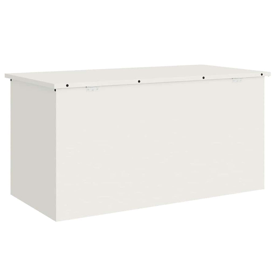 Buitenopslagdoos Wit 100 x 50.5 x 50 cm Koudgewalst staal