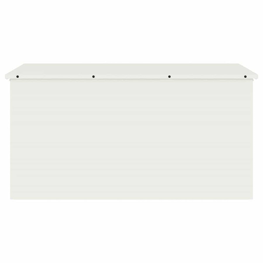 Buitenopslagdoos Wit 100 x 50.5 x 50 cm Koudgewalst staal