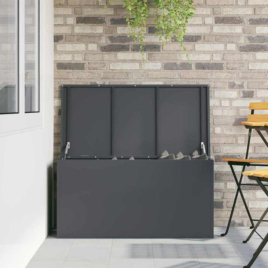 Buitenopslagdoos Antraciet 100 x 50.5 x 50 cm Koudgewalst staal