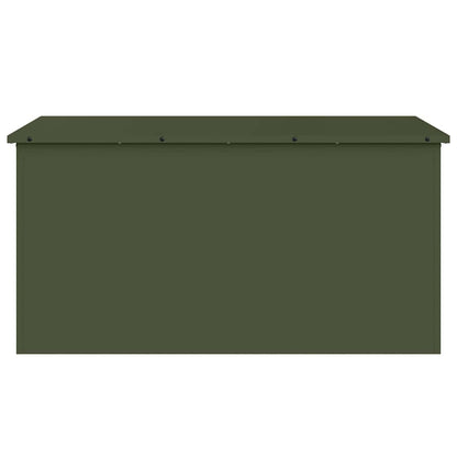 Buitenopslagdoos met opslag Olijfgroen 100 x 50.5 x 50 cm