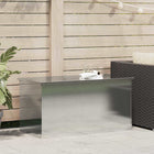 Opbergdoos tuin 100x50.5x50 cm staal zilver