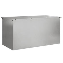 Buitenopslagdoos Zilver 100 x 50.5 x 50 cm Roestvrij staal