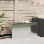 Opbergbox tuin 100x50.5x50 cm staal zilver