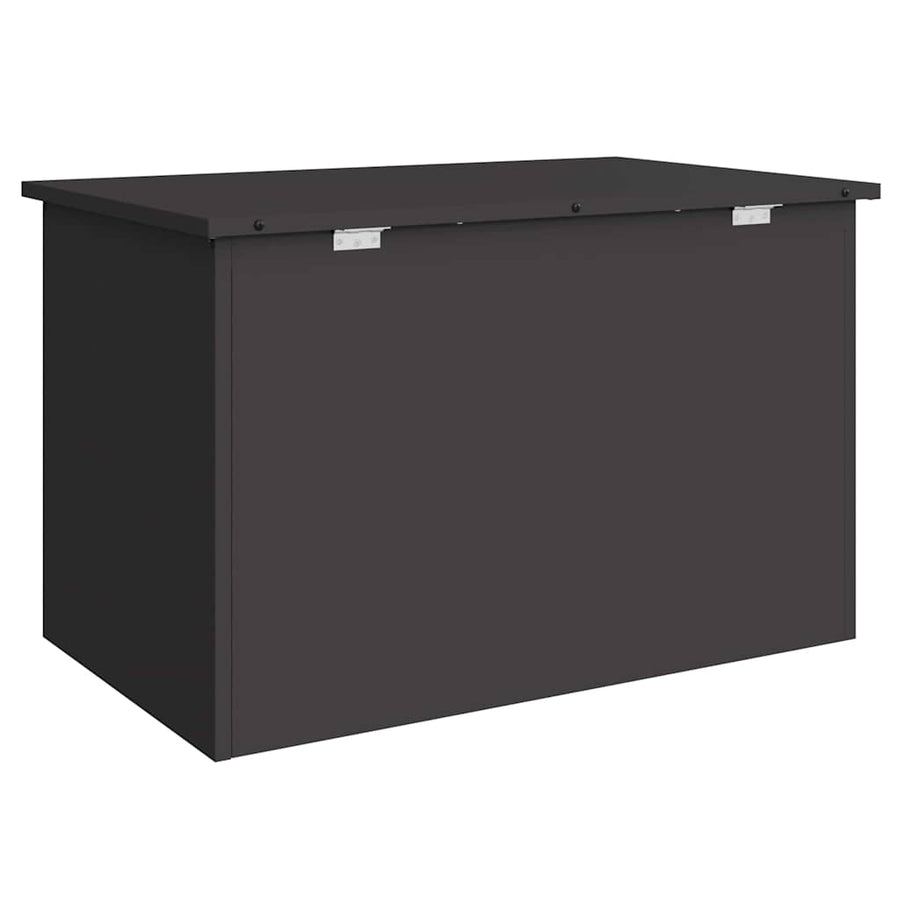 Buitenopslagdoos Zwart 80 x 50.5 x 50 cm Koudgewalst staal