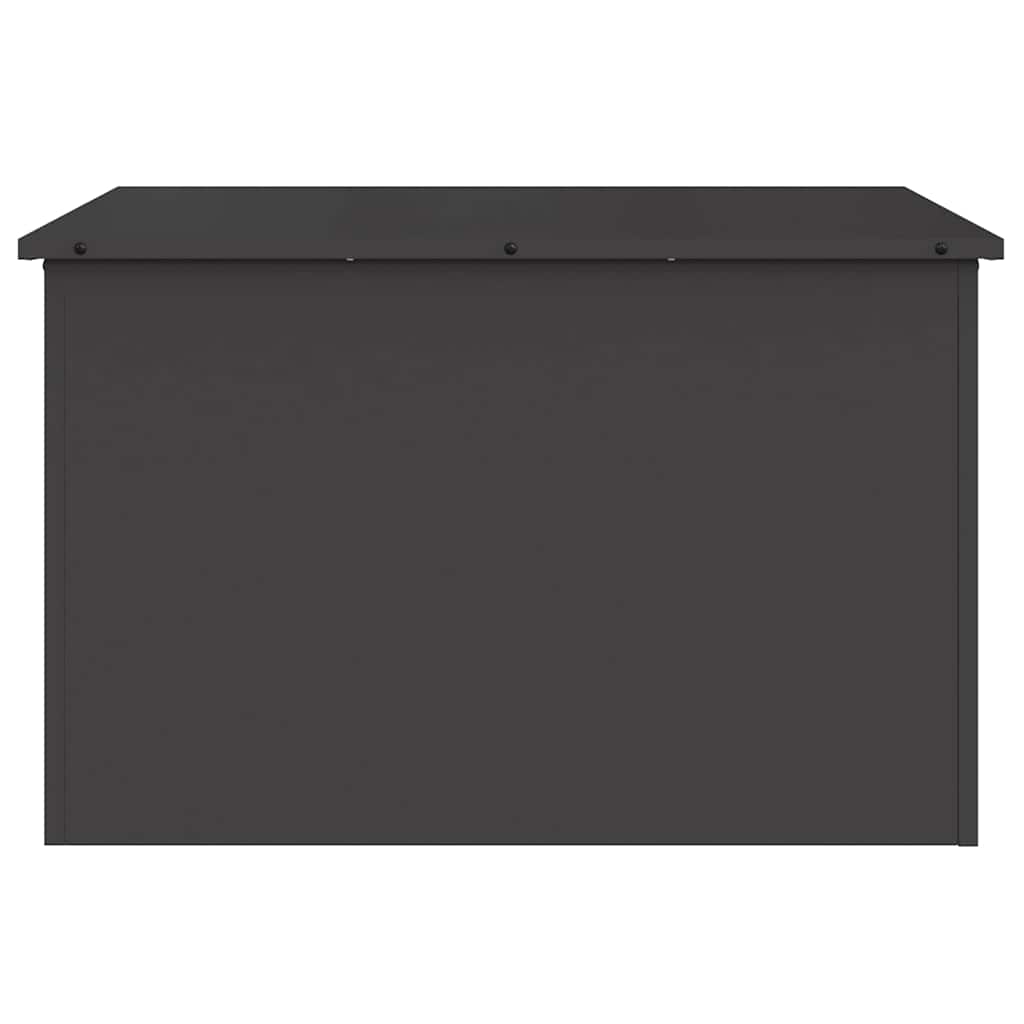 Buitenopslagdoos Zwart 80 x 50.5 x 50 cm Koudgewalst staal