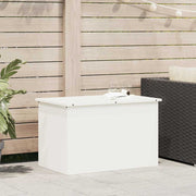 Opbergdoos tuin 80x50.5x50 cm staal wit