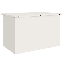 Buitenopslagdoos Wit 80 x 50.5 x 50 cm Koudgewalst staal