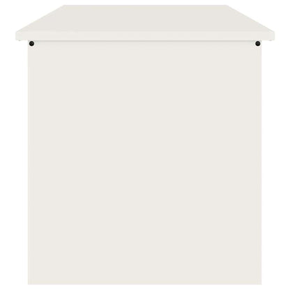 Buitenopslagdoos Wit 80 x 50.5 x 50 cm Koudgewalst staal