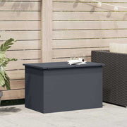 Opbergdoos tuin 80x50.5x50 cm staal antraciet