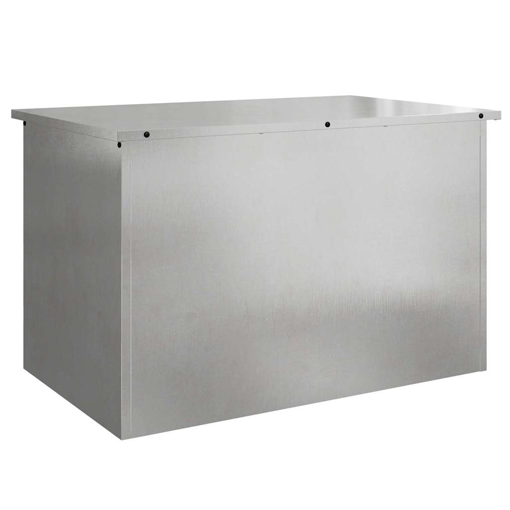 Buitenopslagdoos Zilver 80 x 50.5 x 50 cm Roestvrij staal