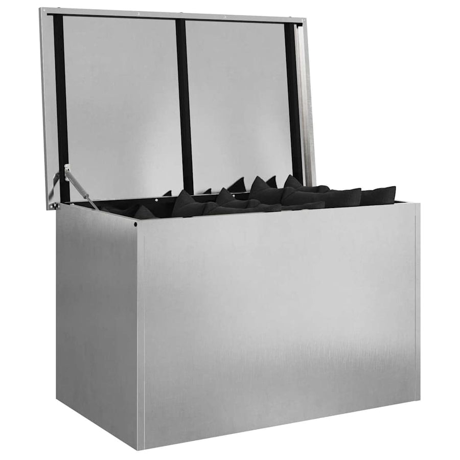 Buitenopslagdoos Zilver 80 x 50.5 x 50 cm Roestvrij staal