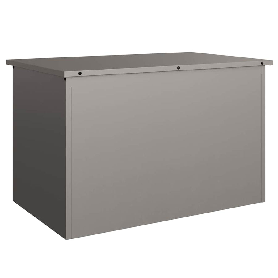 Buitenopslagdoos met opslag Bruin 80 x 50.5 x 50 cm Cortenstaal