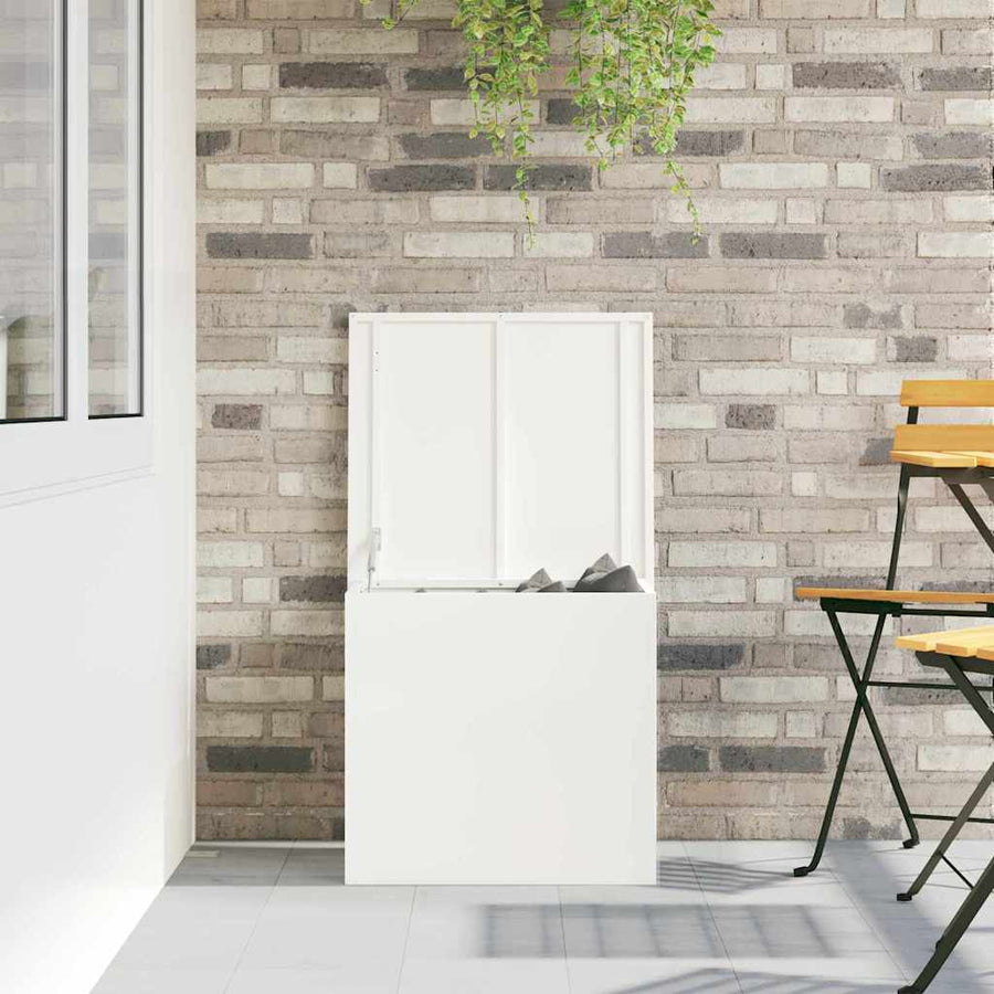 Buitenopslagdoos Wit 55 x 50.5 x 50 cm Koudgewalst staal