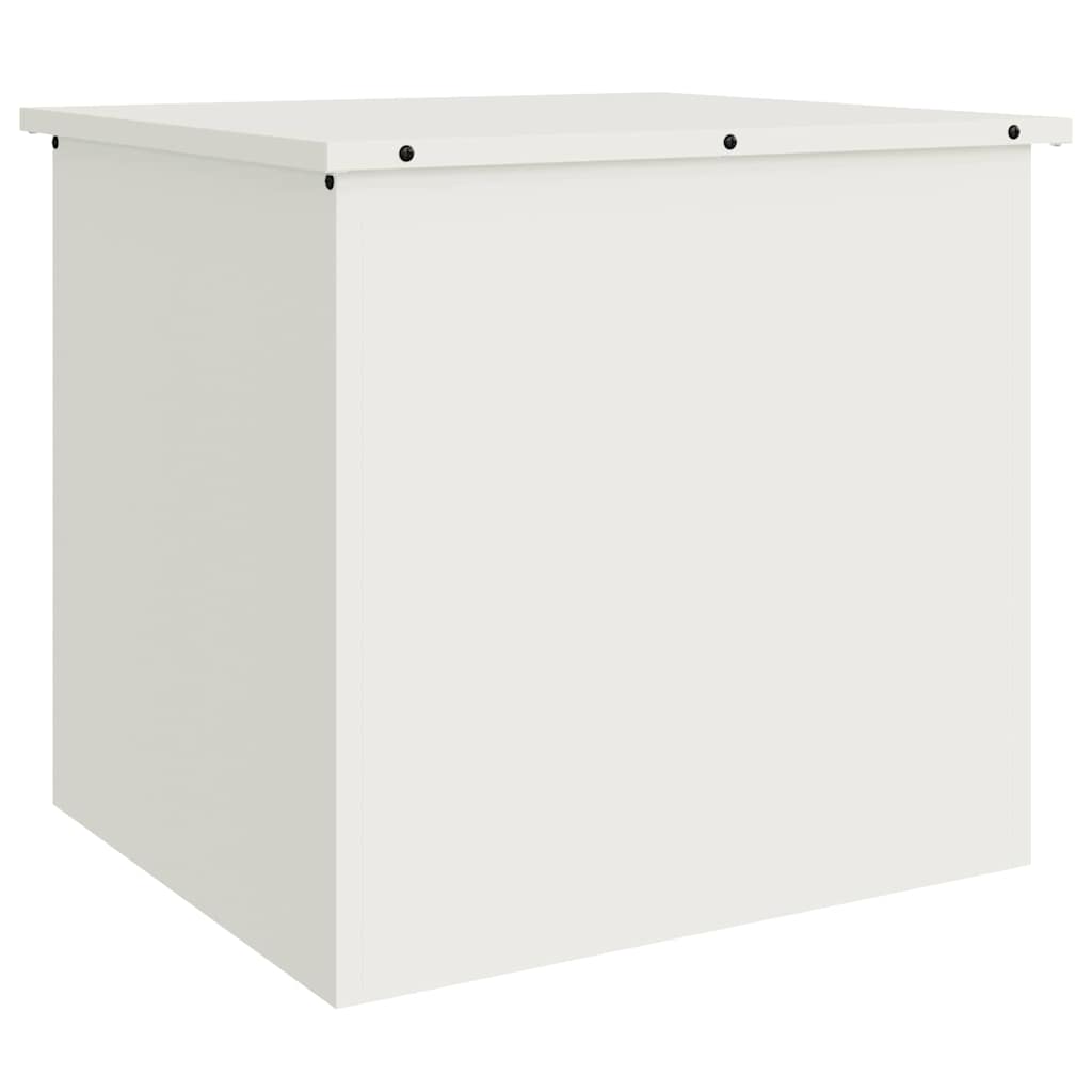 Buitenopslagdoos Wit 55 x 50.5 x 50 cm Koudgewalst staal