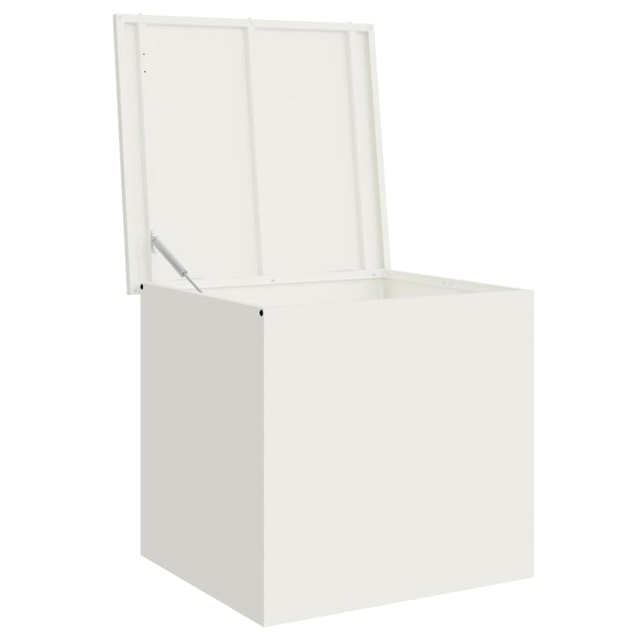 Buitenopslagdoos Wit 55 x 50.5 x 50 cm Koudgewalst staal