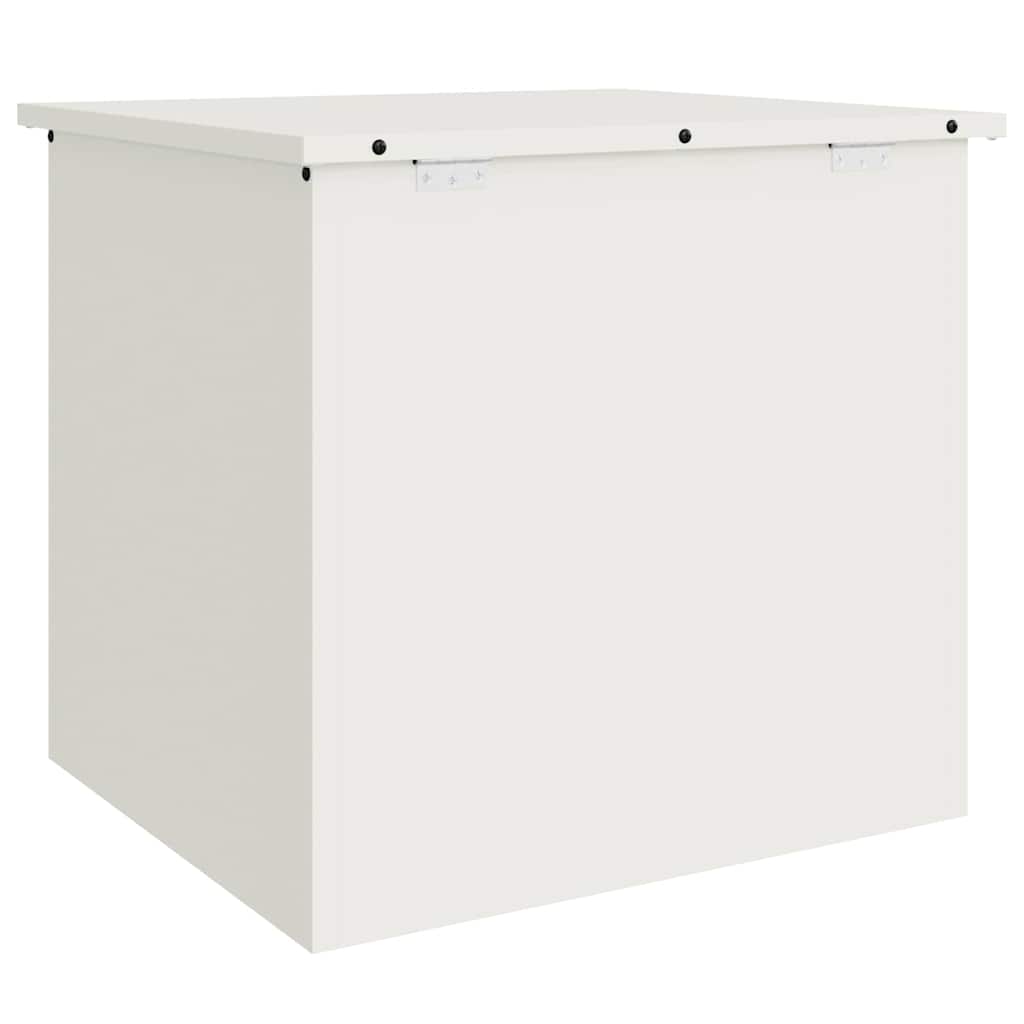 Buitenopslagdoos Wit 55 x 50.5 x 50 cm Koudgewalst staal