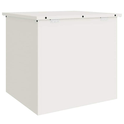 Buitenopslagdoos Wit 55 x 50.5 x 50 cm Koudgewalst staal