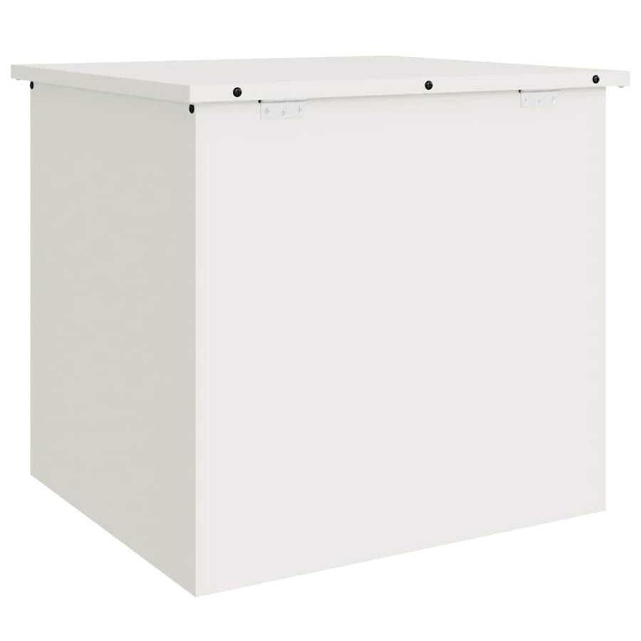 Buitenopslagdoos Wit 55 x 50.5 x 50 cm Koudgewalst staal
