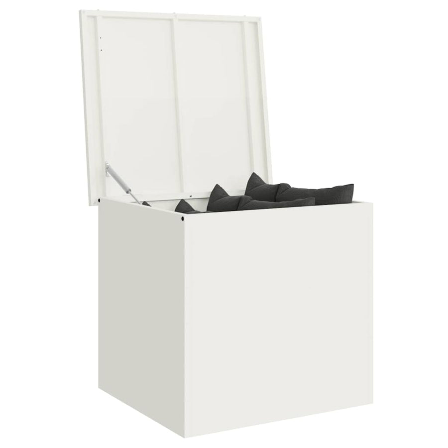 Buitenopslagdoos Wit 55 x 50.5 x 50 cm Koudgewalst staal