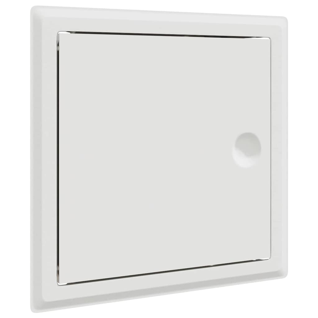 Toegangs paneel 2 pcs Wit 20 x 20 cm staal