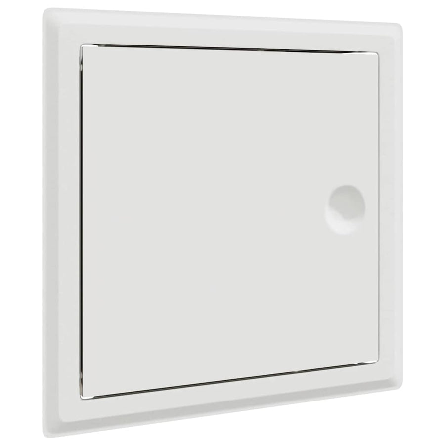 Toegangs paneel 2 pcs Wit 20 x 20 cm staal