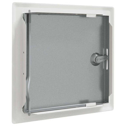 Toegangs paneel 2 pcs Wit 20 x 20 cm staal