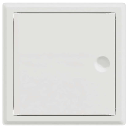 Toegangs paneel 2 pcs Wit 20 x 20 cm staal