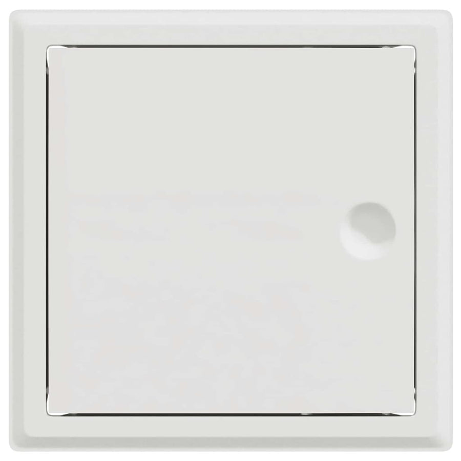 Toegangs paneel 2 pcs Wit 20 x 20 cm staal