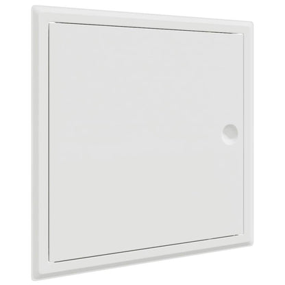 Toegangs paneel Wit 30 x 30 cm staal