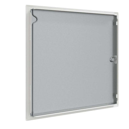 Toegangs paneel Wit 50 x 50 cm staal