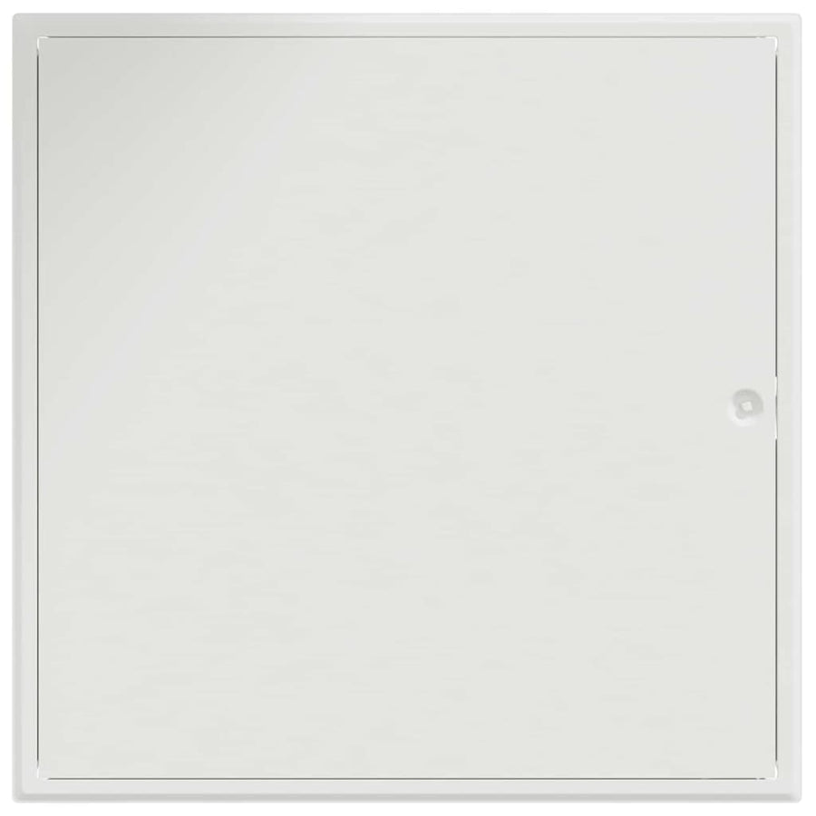 Toegangs paneel Wit 60 x 60 cm staal