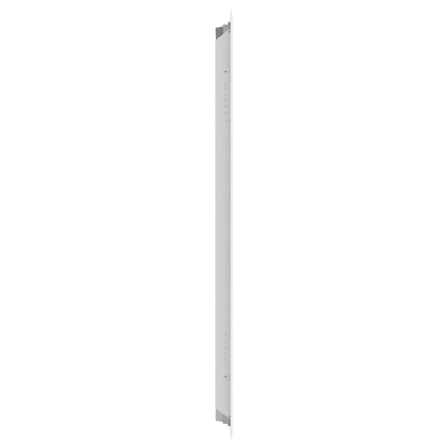 Toegangs paneel Wit 60 x 60 cm staal