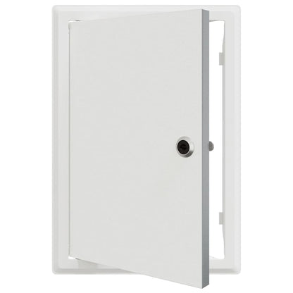 Toegangs paneel Wit 20 x 30 cm Staal
