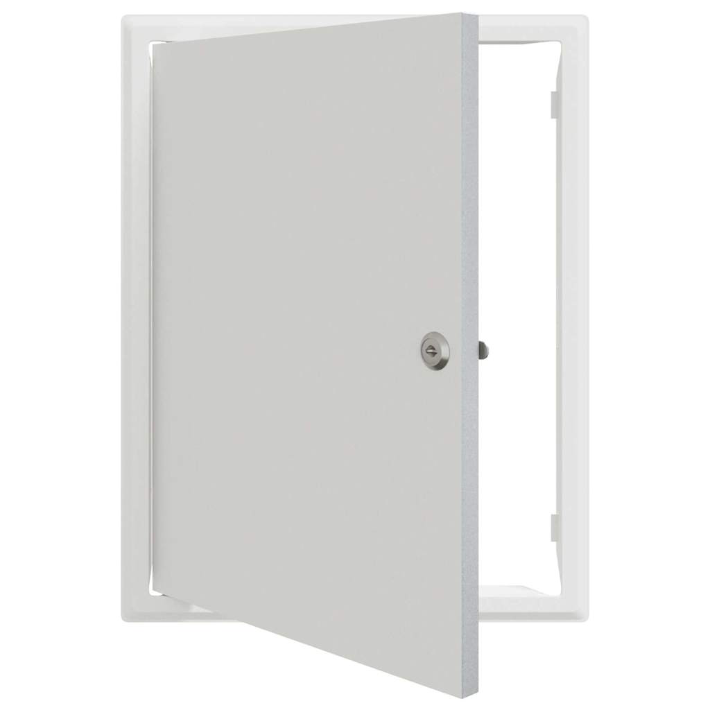 Toegangs paneel Wit 30 x 40 cm Staal