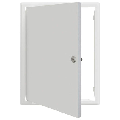 Toegangs paneel Wit 30 x 40 cm Staal
