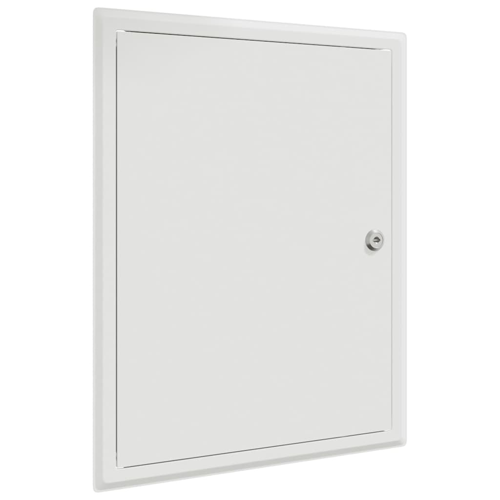Toegangs paneel Wit 30 x 40 cm Staal