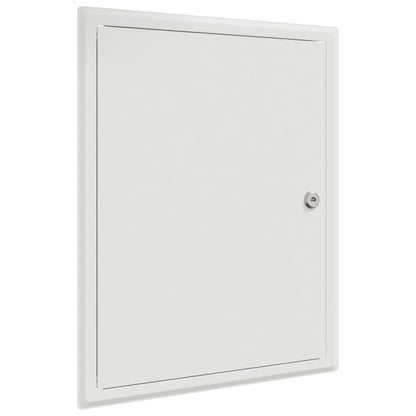 Toegangs paneel Wit 30 x 40 cm Staal