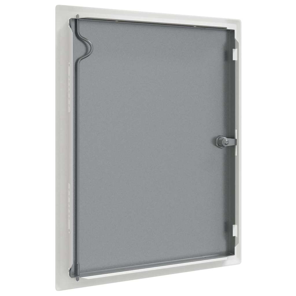 Toegangs paneel Wit 30 x 40 cm Staal