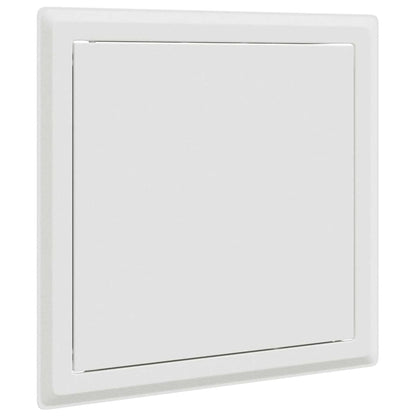 Toegangs paneel 2 pcs Wit 20 x 20 cm Staal