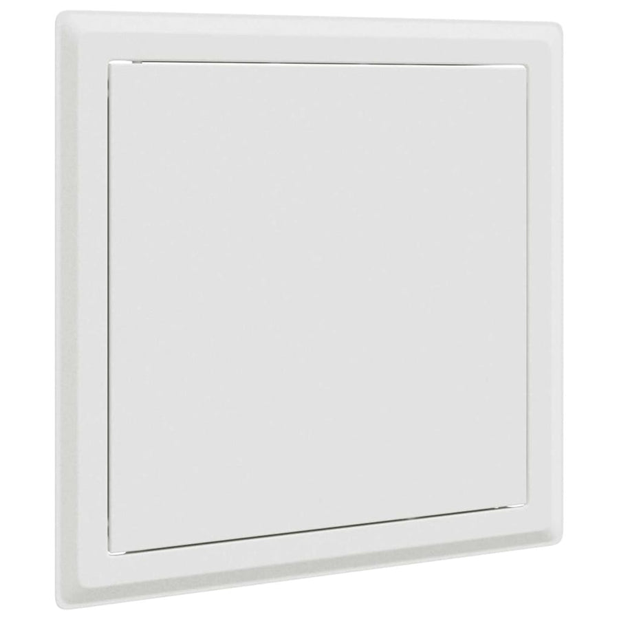 Toegangs paneel 2 pcs Wit 20 x 20 cm Staal