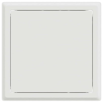 Toegangs paneel 2 pcs Wit 20 x 20 cm Staal