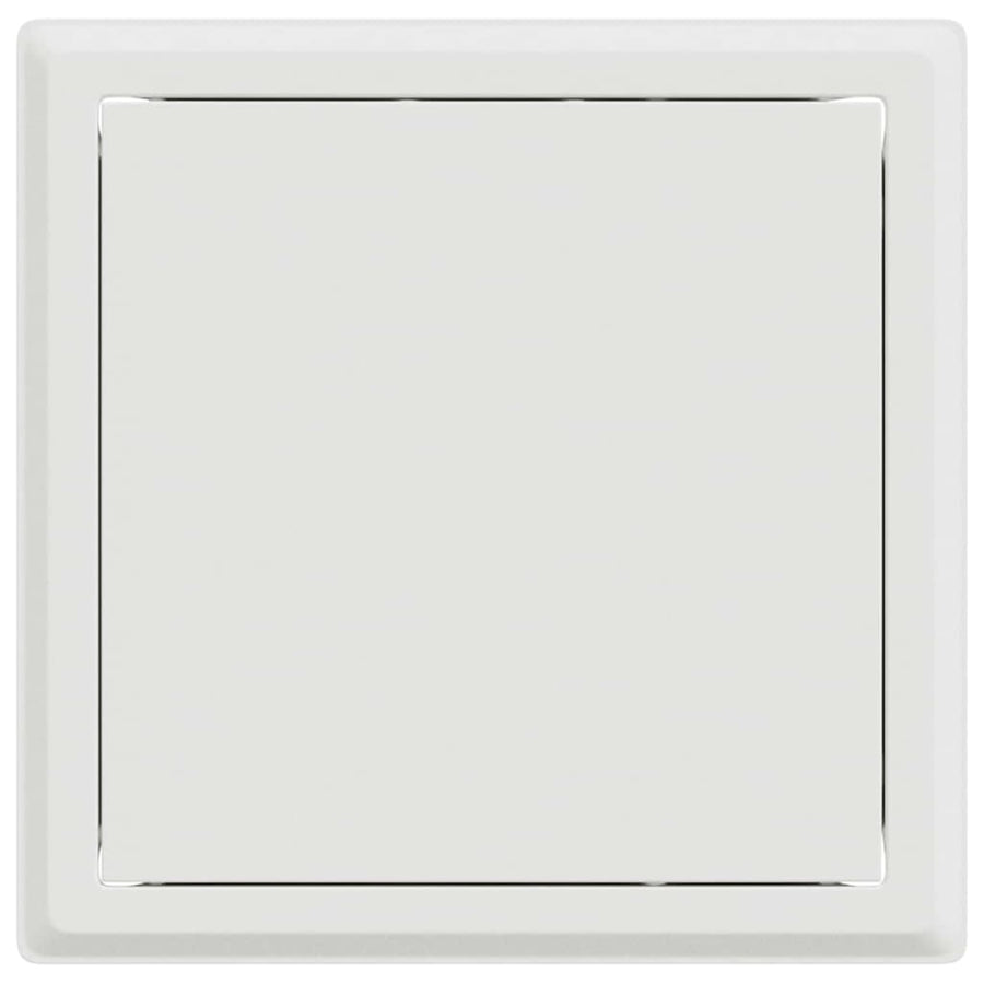 Toegangs paneel 2 pcs Wit 20 x 20 cm Staal