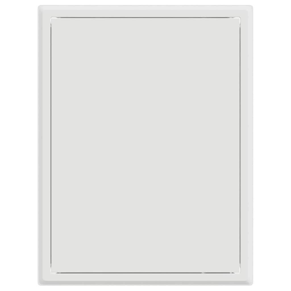 Toegangs paneel Wit 30 x 40 cm Staal
