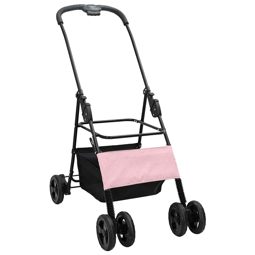 Opvouwbare Huisdierenwagen Roze 81 x 47 x 99 cm Oxford stof