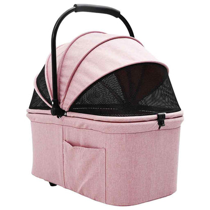 Opvouwbare Huisdierenwagen Roze 81 x 47 x 99 cm Oxford stof