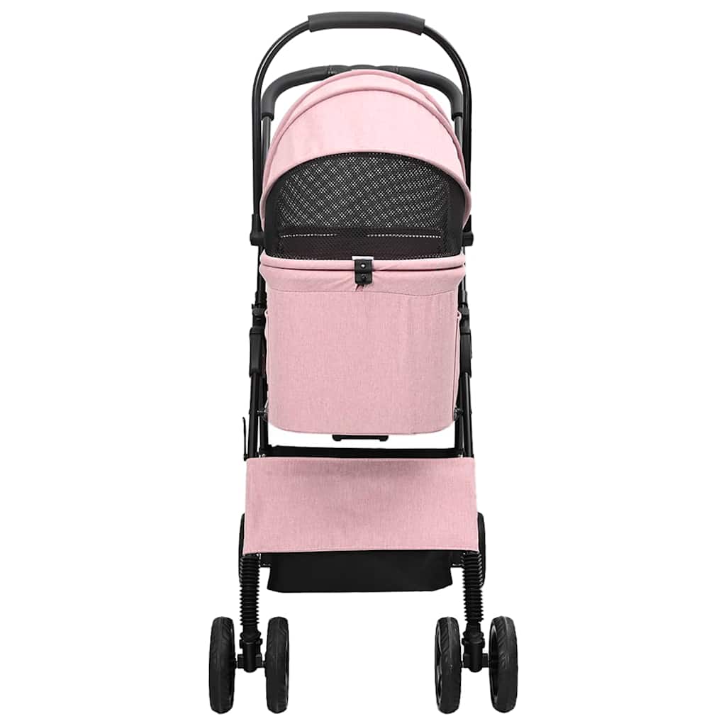 Opvouwbare Huisdierenwagen Roze 81 x 47 x 99 cm Oxford stof