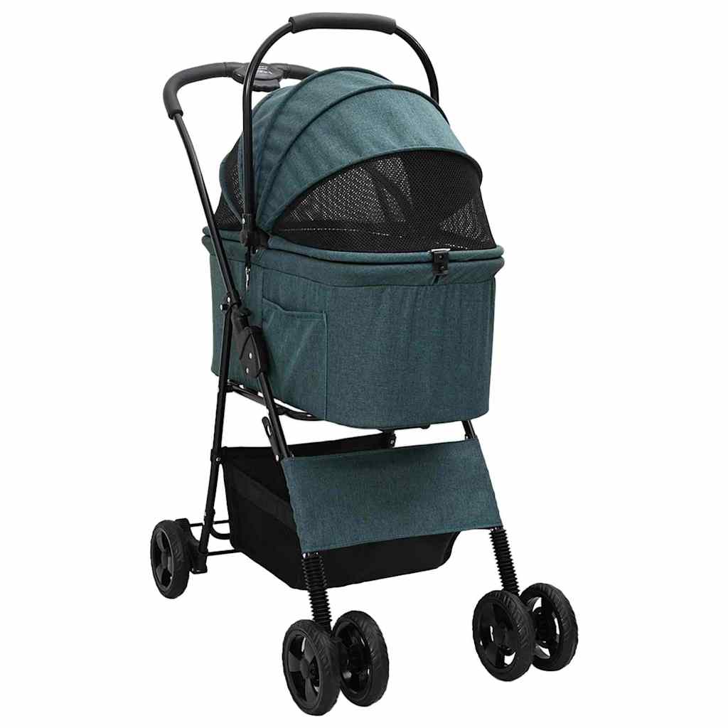 Opvouwbare Huisdierenwagen Groen 81 x 47 x 99 cm Oxford stof