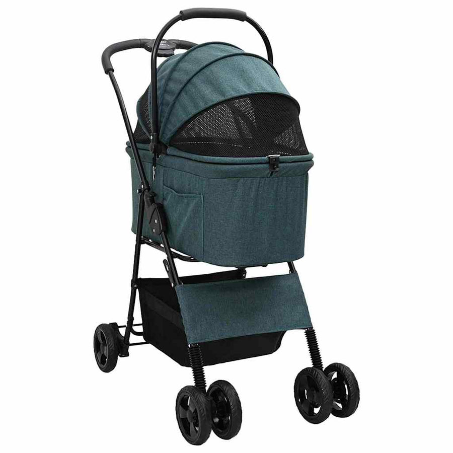 Opvouwbare Huisdierenwagen Groen 81 x 47 x 99 cm Oxford stof