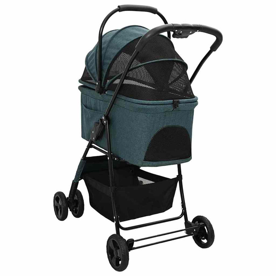 Opvouwbare Huisdierenwagen Groen 81 x 47 x 99 cm Oxford stof